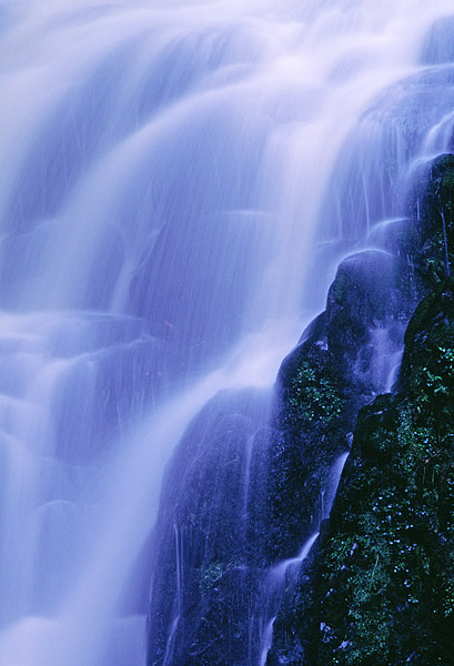Detail des Torc-Wasserfalls, Killarney, Ireland