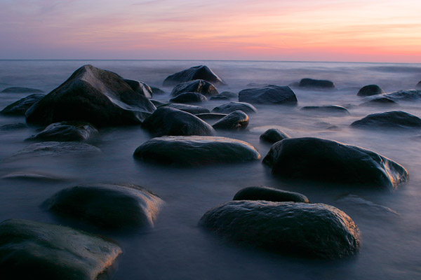 steinige Kste im Nationalpark Jasmund, Rgen, Mecklenburg-Vorpommern, Deutschland, Europa